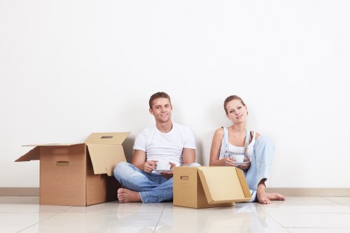 Packing and loading items for a local move in Camdentown