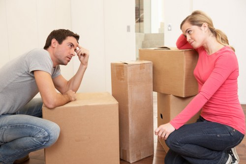 Commercial furniture pick-up for an office in Camdentown