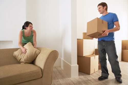 Commercial relocation packing and labeling for Camdentown offices