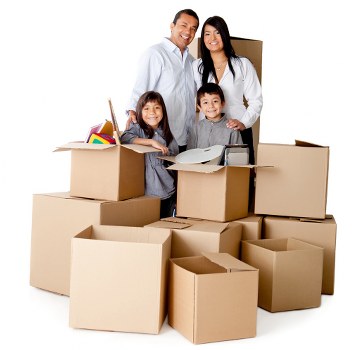 Organised unpacking in a Camdentown apartment